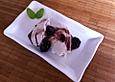 Kokos-Amarena-Eis