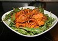 M&ouml;hrensalat mit indischem Joghurtdressing