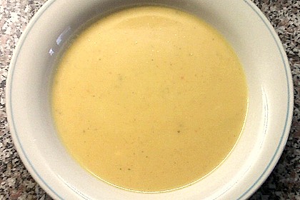 Cremige Kürbissuppe mit Äpfeln, Karotten und Kartoffeln 22