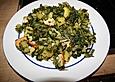 Spinat-Kartoffel-Pfanne mit Huhn