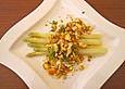 Wei&szlig;er Spargel mit Butterbr&ouml;seln