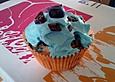 Blaubeer-Cupcakes