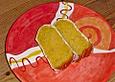 Vanillepudding-Sandkuchen
