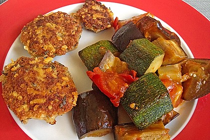 Couscous-Bratlinge mit Käse 10