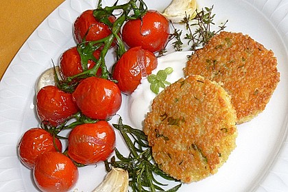 Couscous-Bratlinge mit Käse 1