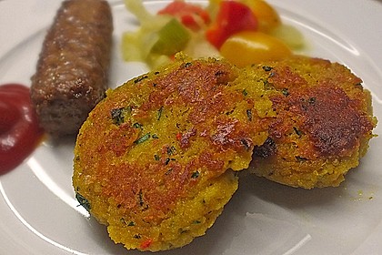 Couscous-Bratlinge mit Käse 5