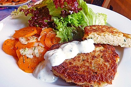 Couscous-Bratlinge mit Käse 3