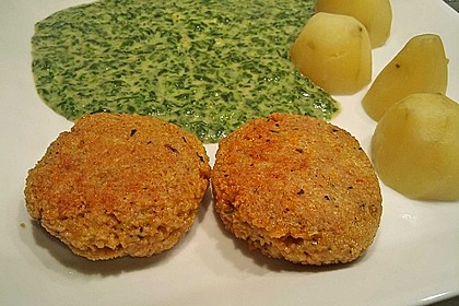 Couscous-Bratlinge mit Käse 30
