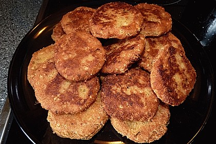 Couscous-Bratlinge mit Käse 32