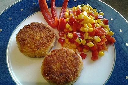 Couscous-Bratlinge mit Käse 39
