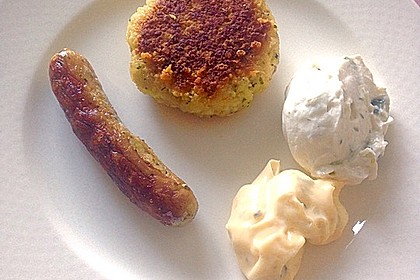 Couscous-Bratlinge mit Käse 43
