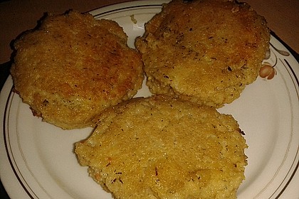 Couscous-Bratlinge mit Käse 55