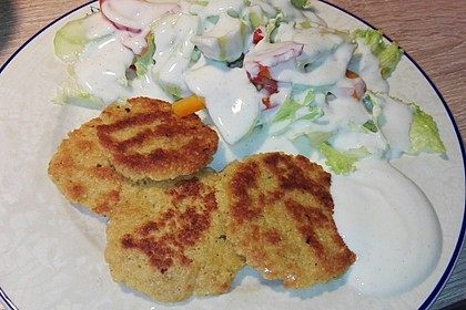 Couscous-Bratlinge mit Käse 53