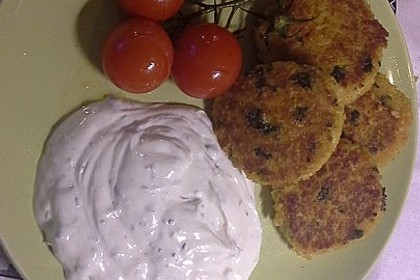 Couscous-Bratlinge mit Käse 40