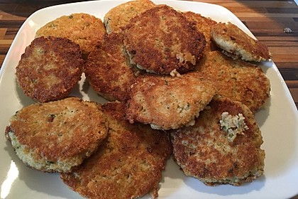 Couscous-Bratlinge mit Käse 42