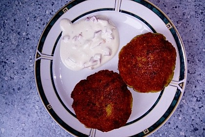 Couscous-Bratlinge mit Käse 49