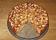 Apfelkuchen mit Schmand-Marzipan-Guss