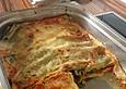 Spinat-Lasagne mit dreierlei So&szlig;en