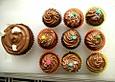 Schoko-Kokos-Nutella-Muffins