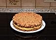 K&auml;sekuchen mit Streuseln