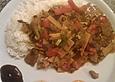 Rindfleisch mit Paprika