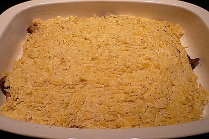Putenschnitzel-Rösti Auflauf 6