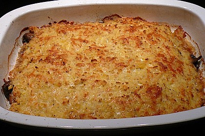 Putenschnitzel-Rösti Auflauf 7