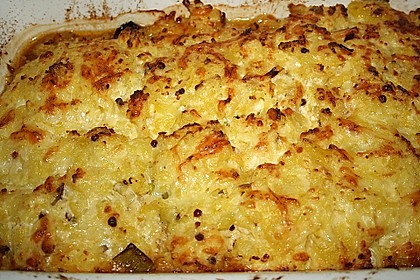 Putenschnitzel-Rösti Auflauf 1