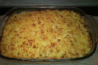 Putenschnitzel-Rösti Auflauf 5