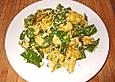 Zuckerschoten-Carbonara