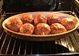 Hackb&auml;llchen aus dem Ofen
