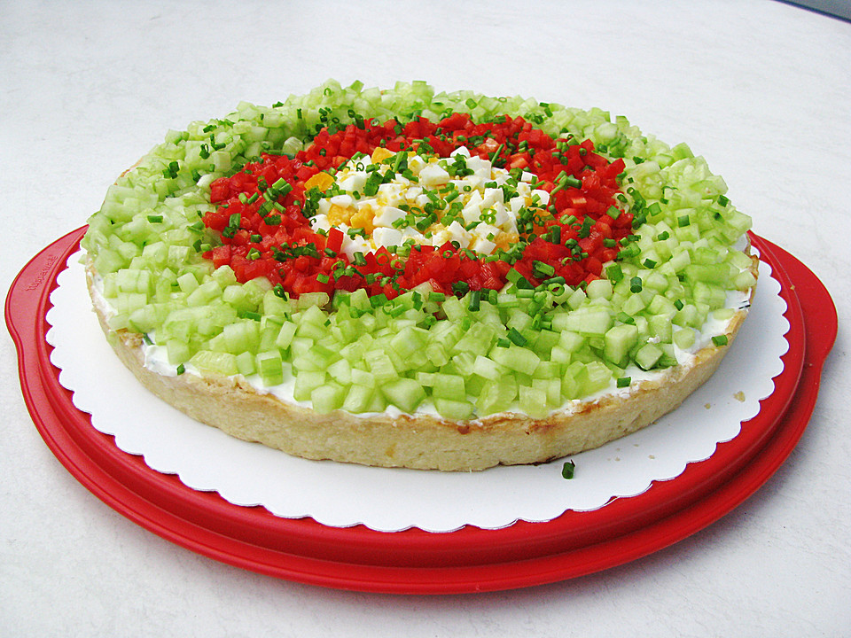 Gemüse-Quark-Torte (Rezept mit Bild) von Andrea-M | Chefkoch.de
