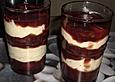 Zimt-Kardamom Pudding mit Pflaumenkompott