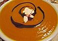 K&uuml;rbissuppe mit Vanillearoma