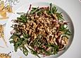 Rucola, Radiccio mit Gorgonzola und Waln&uuml;ssen