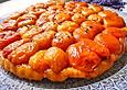 Tarte tatin aux abricots et lavande