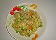 Reistopf mit Fleischkl&ouml;&szlig;chen