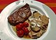 Kartoffel-Mangoldgem&uuml;se in Joghurtsauce