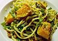 Spaghetti mit gebackenem Butternussk&uuml;rbis