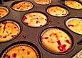 Johannisbeer-Pudding-Muffins