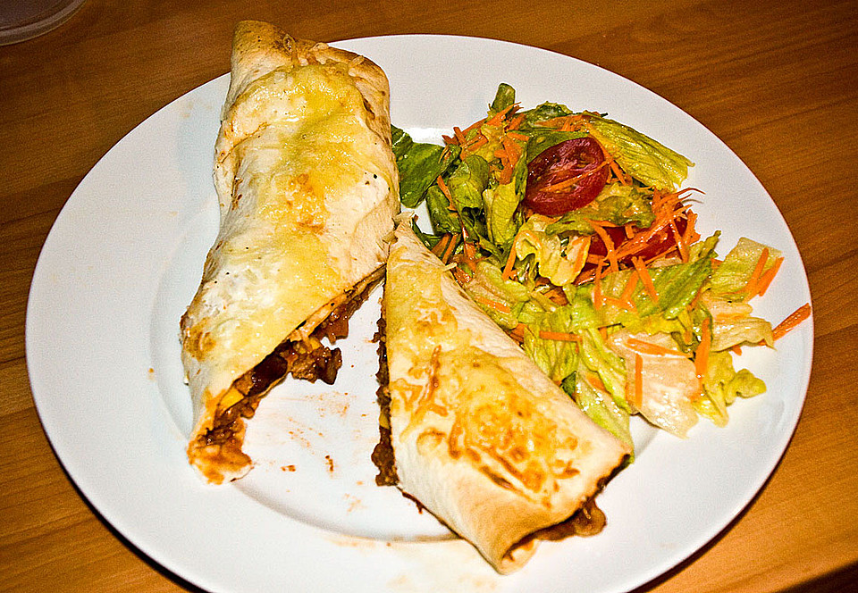 Vegetarische ChiliBurritos (Rezept mit Bild) von DerKüchensklave