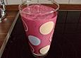 Kirsch-Smoothie oder Kirsch-Joghurt Getr&auml;nk