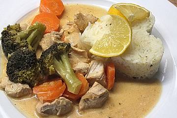 Leichtes Zitronenhähnchen-Filet