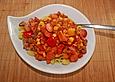 Gem&uuml;sepfanne 'Allerlei' mit Currynudeln