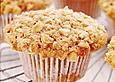 Knusprige Erdnussbutter- Muffins