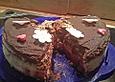 Himbeer-Schokotorte