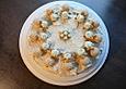 Frischk&auml;setorte mit Pflaumenmus