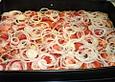 Gem&uuml;se-Fleisch-Schnitte