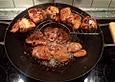 Funky chicken (Irres H&uuml;hnchen) mit Sesam-Nudeln