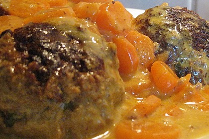 Hackbällchen in Möhren-Currysoße 25